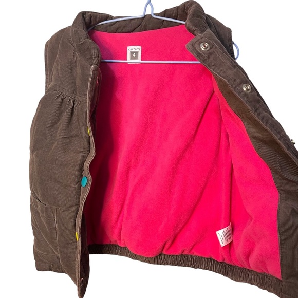 Carters Corduroy Vest - Picture 7 of 9